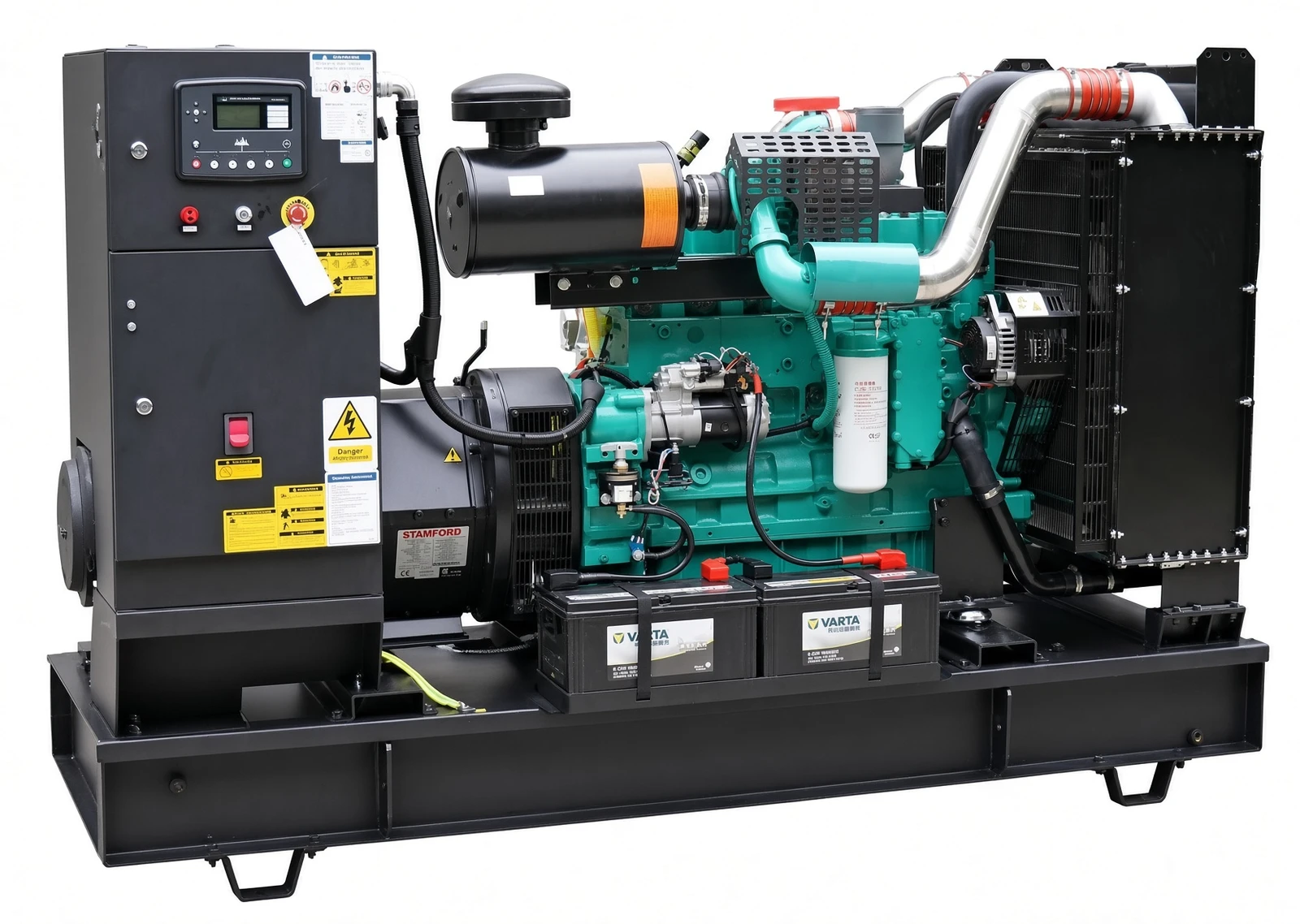 Генератор 880SD — Открытое на раме — типовое фото исполнения