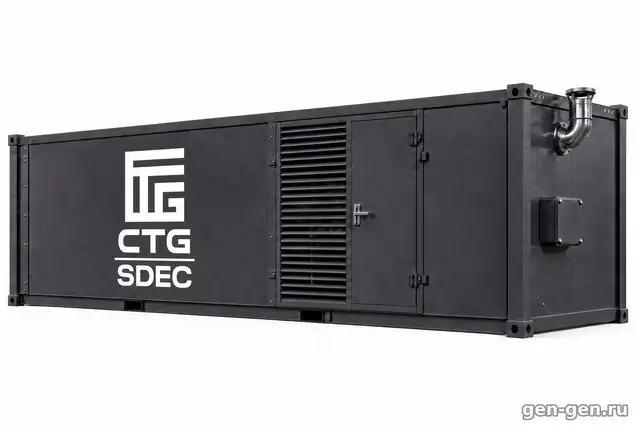 Генератор 1250SD — Контейнер УХЛ4 — типовое фото исполнения