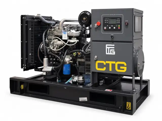 Генератор 70SD — Открытое на раме — типовое фото исполнения