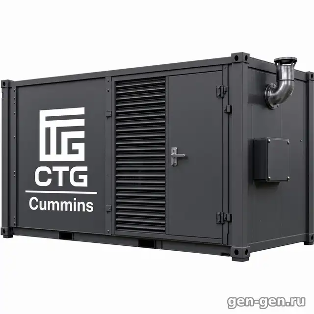 Генератор CTG 225CG — Контейнер УХЛ4 — типовое фото исполнения